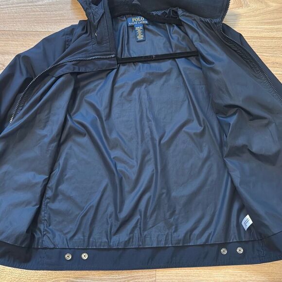 Boys Polo Ralph Lauren lined windbreaker/ rain jacket size medium 10/12 - Picture 9 of 10